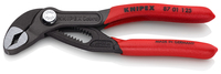 KNIPEX 87 01 125 SB Cobra® Hightech kliešte na vodné čerpadlá s protišmykovým plastovým povrchom šed