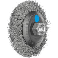 PFERD TOOLS Závitové fazetové kefy KBU 10010/M14 INOX 0,35