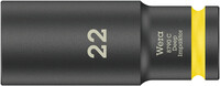 WERA 8790 C Impaktor Deep nástrčná hlavica s pripojovacím rozmerom 1/2", 22 x 83 mm
