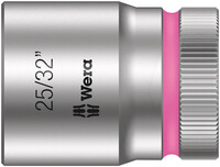 WERA 8790 HMC Nástrčná hlavice Zyklop, upínací časť 1/2", 25/32" x 37 mm