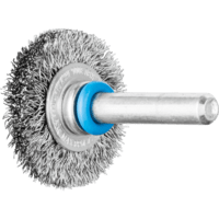 PFERD TOOLS Kolesové kefy s nasadeným hriadeľom POS RBU 3006/6 INOX 0,20