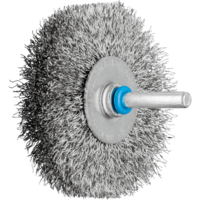 PFERD TOOLS Kolesové kefy s nasadeným hriadeľom POS RBU 7015/6 INOX 0,30