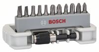 BOSCH 2608522130 - 11-diel. súprava skrutkovacích hrotov vrátane držiaka skrutkovacích hrotov