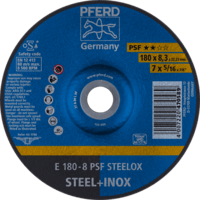 PFERD TOOLS Brúsky E 180-8 PSF STEELOX