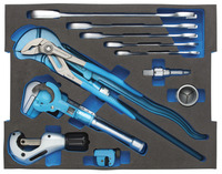 GEDORE 1100 CT2-03-100 B Sanitárny set v module 2/2 L-BOXX 136 horný