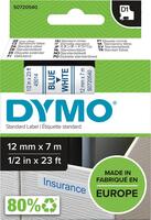 DYMO Páska popisová 12mm modrá / biela Dymo