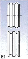 Poľnohospodársky typ E1 (pre SBM 140-12 a 140-12 E)