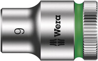 WERA 8790 HMB Nástrčná hlavice Zyklop, upínacia časť 3/8", 9 x 29 mm