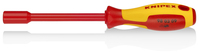 KNIPEX 98 03 09 Nástrčný kľúč s rukoväťou skrutkovača izolované s multi-komponentnými rukoväťami, VD