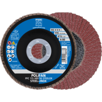 PFERD TOOLS POLIFAN-Disky s plochou PFC 115 A 80 PSF STEELOX