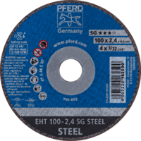 PFERD TOOLS Rezné kotúče EHT 100-2,4 SG OCEĽ/16,0