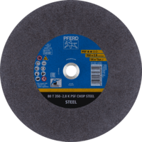 PFERD TOOLS STACIONÁRNE REZACIE KOTÚČE CHOPSAW 80 T 350-2,8 K PSF REZANIE OCELE/25,4