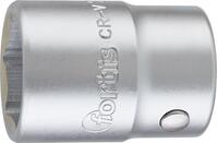 FORTIS Hlavica 1/2" 6 hran 27 x 50mm CrV DIN3124 Fortis