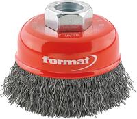FORMAT Kotúč kartáčový M14 60mm hrncový oceľ Format