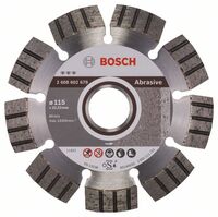 BOSCH Diamantový rezací kotúc Best for Abrasive 115 x 22,23 x 2,2 x 12 mm