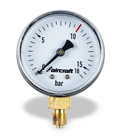 Aircraft Manométer Ø 50 mm - 1/8" (oldali kivezetés)