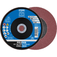 PFERD TOOLS POLIFAN-Disky na brúsenie PFF 180 A 40 SG STEELOX