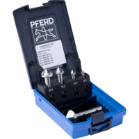 PFERD TOOLS Nástroje na vŕtanie a ponáranie SET KES HSS DIN 335 C90° 5