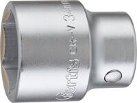 FORTIS Hlavica 1/2" 6 hran 34 x 55mm CrV DIN3124 Fortis