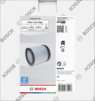 BOSCH Kazetový filtr F8 pro vysavač PAS15-200 - 2608001218