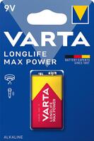 Baterka MAX TECH 9V blok blister a 1 kus VARTA