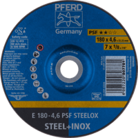 PFERD TOOLS Brúsky E 180-4,6 PSF STEELOX