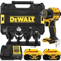 DeWALT Skrutkovač aku 18V 2x5Ah s vymeniteľnými skľúčovadlami DCD803P2T