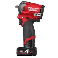 MILWAUKEE M12 FIW38-422X AKU 3/8&amp;quot; RÁZOVÝ UŤAHOVÁK S POISTNÝM KRÚŽKOM 4933464613