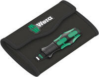 WERA 9440 Skládací puzdro Kraftform Kompakt Turbo 19, prázdne, 200 x 80 mm