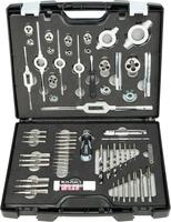 EXACT Sada závitníkov 61 diel M3-12 ručné / očko / vrtáky HSS-Exact