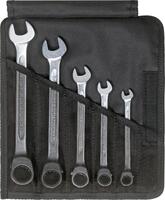 STAHLWILLE Ratsch.-Krúžkový kľúčový set 5dielny Stahlwille