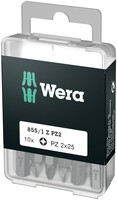 WERA 855/1 Z DIY Bity, PZ 2 x 25 mm, 10-dielny