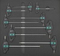 WERA Modul CT 2/3 9 diel skrutkovačov torx T-rúčka Wera
