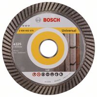BOSCH Diamantový rezací kotúc Expert for Universal Turbo 125 x 22,23 x 2,2 x 12 mm