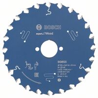 BOSCH 2608644025 - Pílový kotúc Expert for Wood 165 x 30 x 2,6 mm, 24