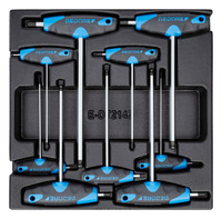 GEDORE 1500 ES-DT 2142 Sada offsetových skrutkovačov v module 2/3 ES