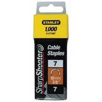 STANLEY Spony kabelové 10mm 7CT100 1000ks 1-CT106T