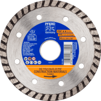 PFERD TOOLS Diamantové nástroje pre stavebný priemysel DG 115 x 1,9 x 22,23 PSF