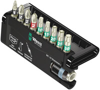 WERA Bit-Check 10 nerezový 1, 10-dielny