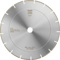 PFERD TOOLS Diamantové / CBN rezné nástroje EP Bond D1A1RSS 250-2,5-22,23 D 427 GAS2