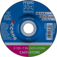 PFERD TOOLS Brúsky E 125-7 SG OCEĽ+KAMEŇ