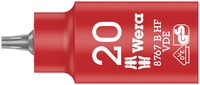 WERA 8767 B VDE HF TORX® Zyklop zástrčný nástavec, izolovaný, s pridržiavacou funkciou, upínacia časť 3/8