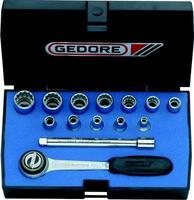 GEDORE Sada nástrčných kľúčov 1/4" 14-dielna D20 DMU-3 Gedore