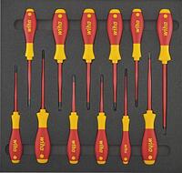 WERA Modul CT 2/3 12 diel skrutkovačov slim VDE Wera