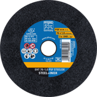 PFERD TOOLS Rezné kotúče EHT 76-1,0 PSF STEELOX/10 (10)