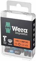 WERA Bit 1/4" imbus 5 x 25mm 840/1 IMP bal 10ks Wera