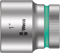 WERA 8790 HMC Nástrčná hlavice Zyklop, upínací časť 1/2", 1" x 40 mm
