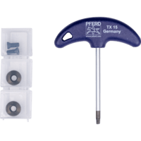 PFERD TOOLS Frézovacie nástroje s rezacími vložkami ASS-R12 115/125 ALUMASTER HICOAT