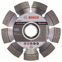BOSCH Diamantový rezací kotúc Expert for Abrasive 115 x 22,23 x 2,2 x 12 mm