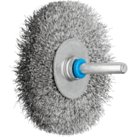 PFERD TOOLS Kolesové kefy s nasadeným hriadeľom RBU 7010/6 INOX 0,20